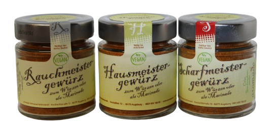 Meister-Trio, 3x 120g im Schraubglas
