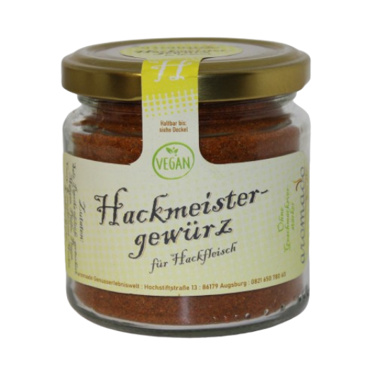 Hackmeistergewürz für Hackfleisch, 120g im Glas