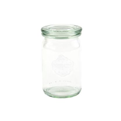 Bild von Zylinderglas 145ml (RR40) 12 Stück mit Glasdeckel, im Karton